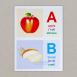 Карточки: Английский алфавит "Уроки для самых маленьких" =Проф-Пресс= (арт.208-01)3