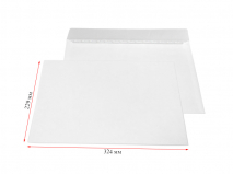 Конверт бумажный белый C4 =Hatber= (арт.221-15)
