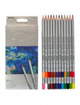 карандаши 24 цвета "Raffine" Marco (7100-24CB)