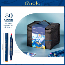 Маркеры для скетчинга 80 цветов + линеры "Finolo" =Deli= (арт.520-05)