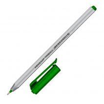 ручка шариковая, масляная "Triball" зеленая