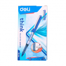 ручка-роллер синяя Q205-30 =Deli=